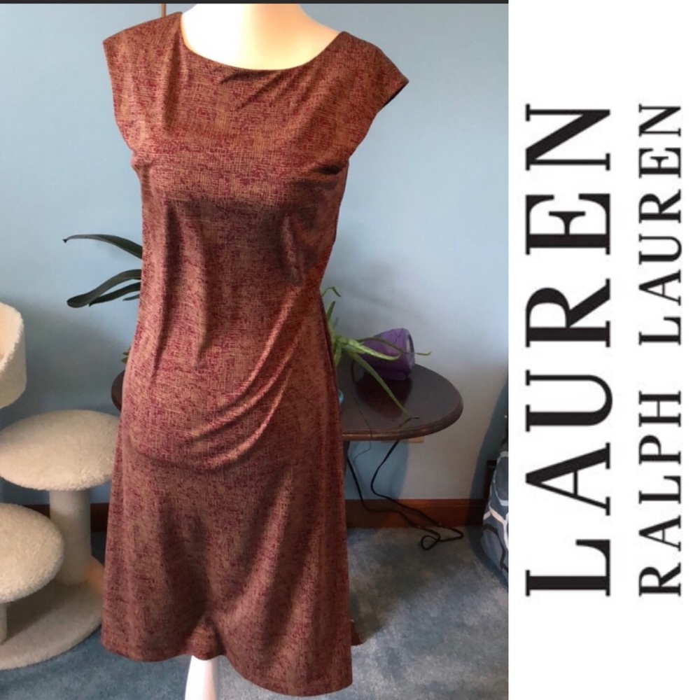 Ralph Lauren patterned dress